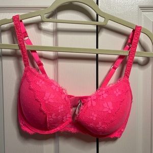 Pink Push up bra